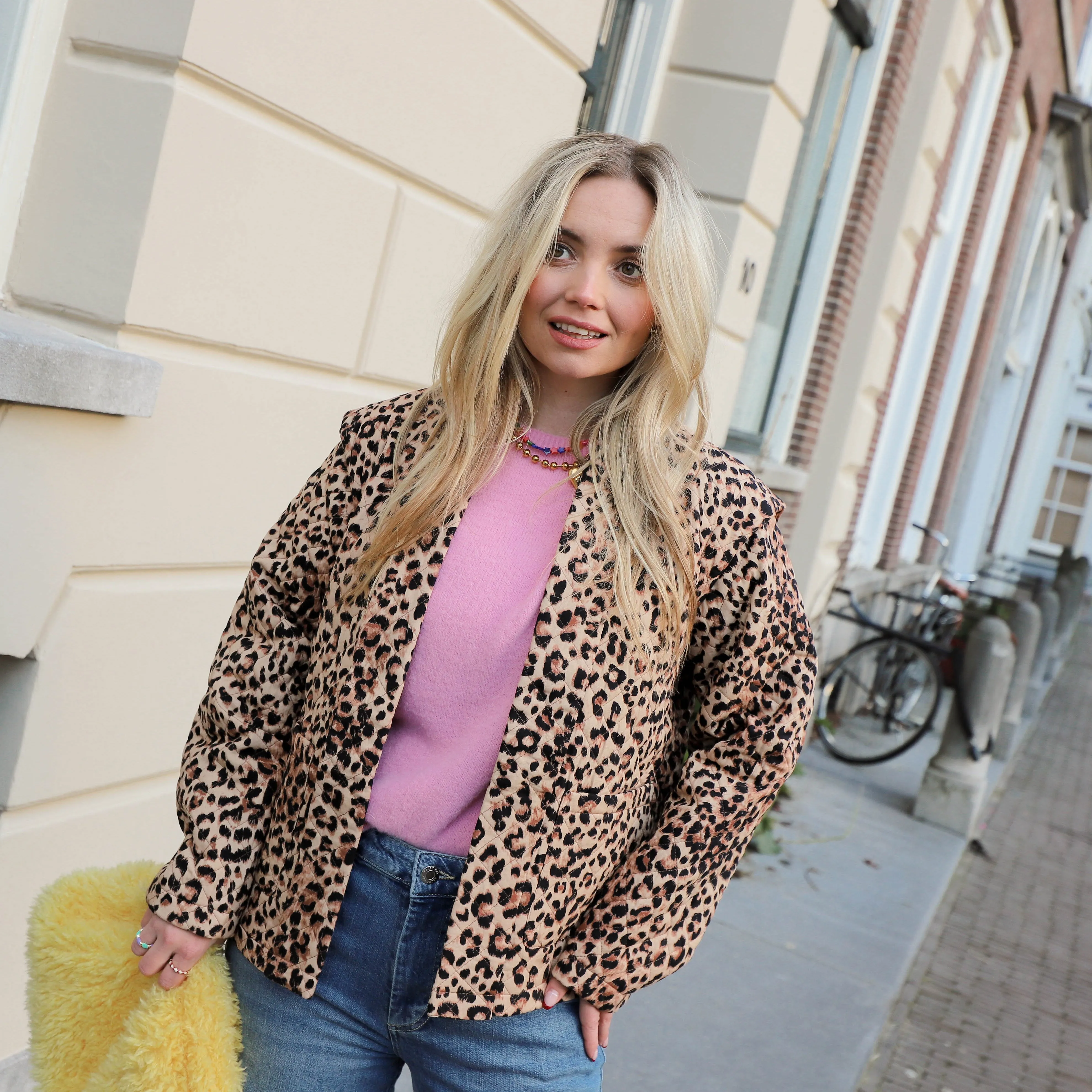 Saroline jack tanning leopard