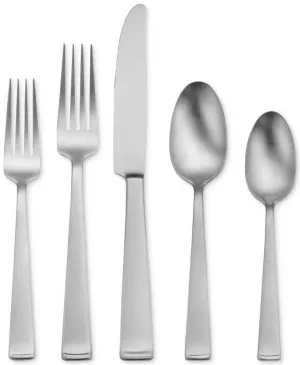 Satin Lewin 65 Piece Fine Flatware Set