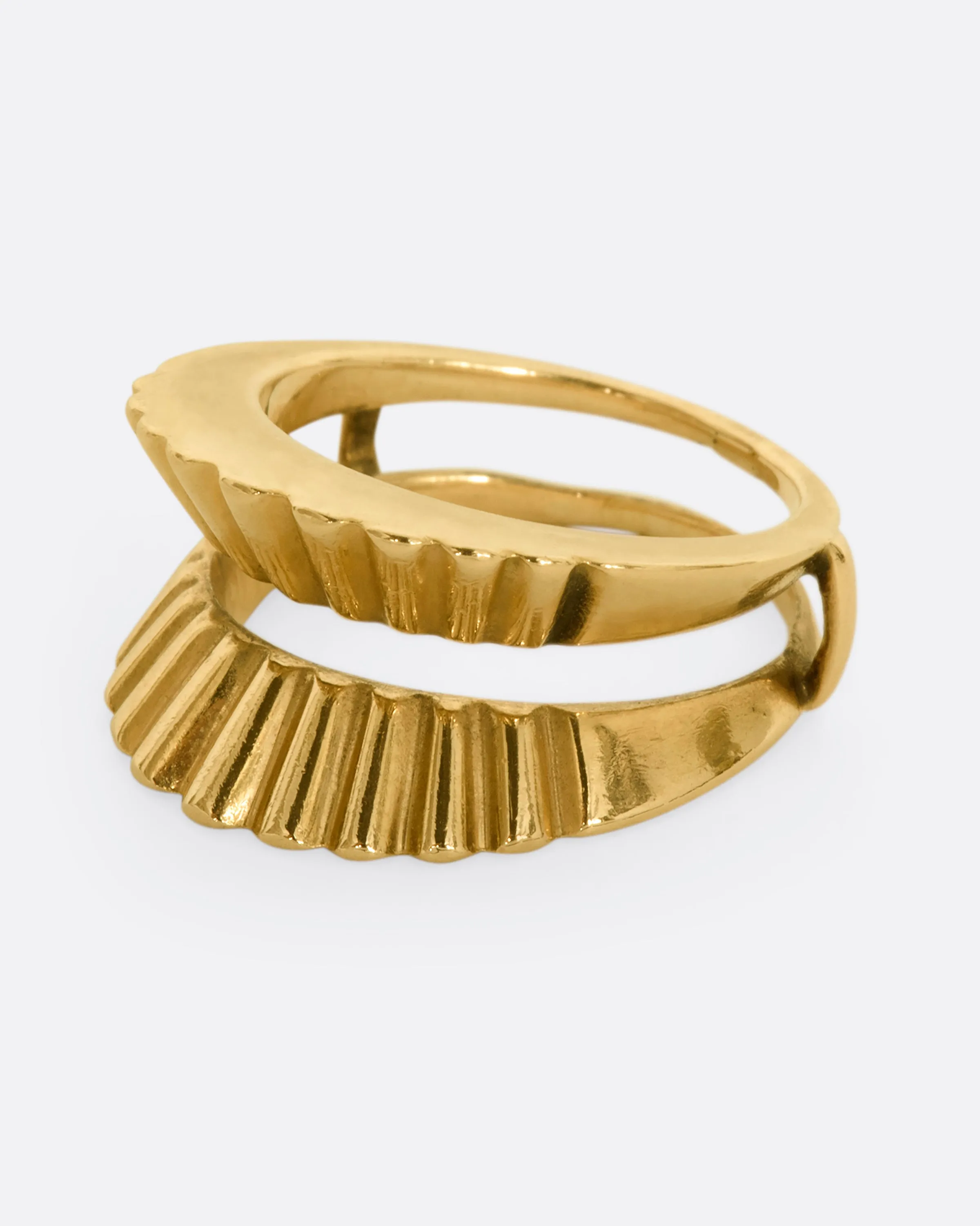 Scalloped Edge Ring Guard