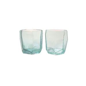 Sea Crystal Tumbler Pair