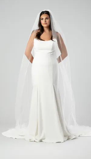 Shiloh Raw Edge Veil