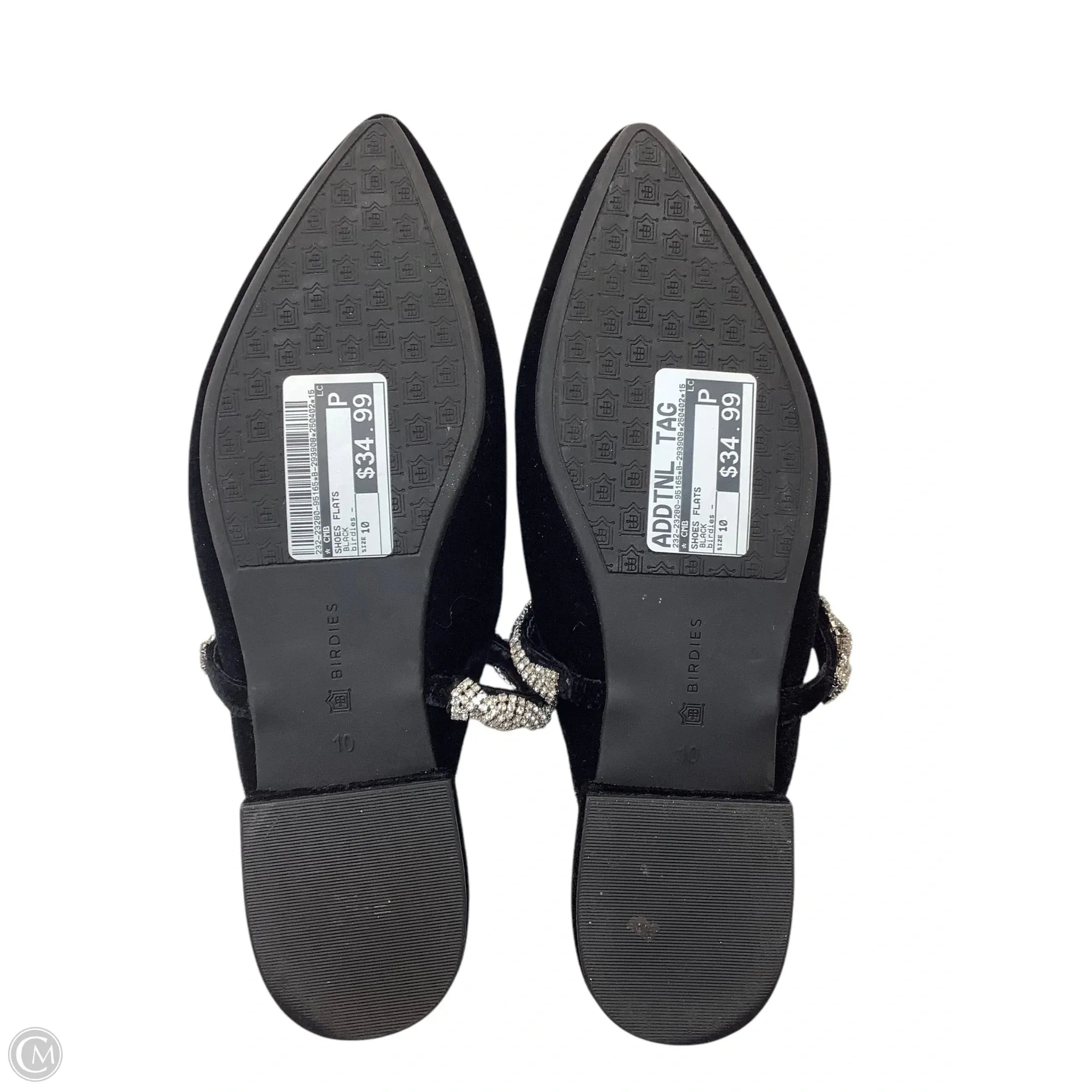 Shoes Flats By Cmb In Black, Size: 10