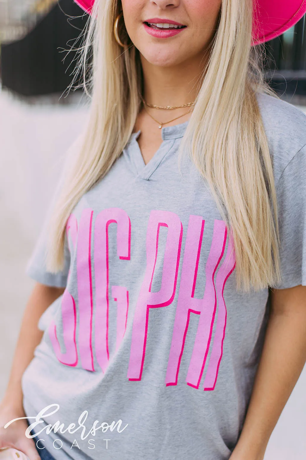 Sig Phi PR Notch Tee