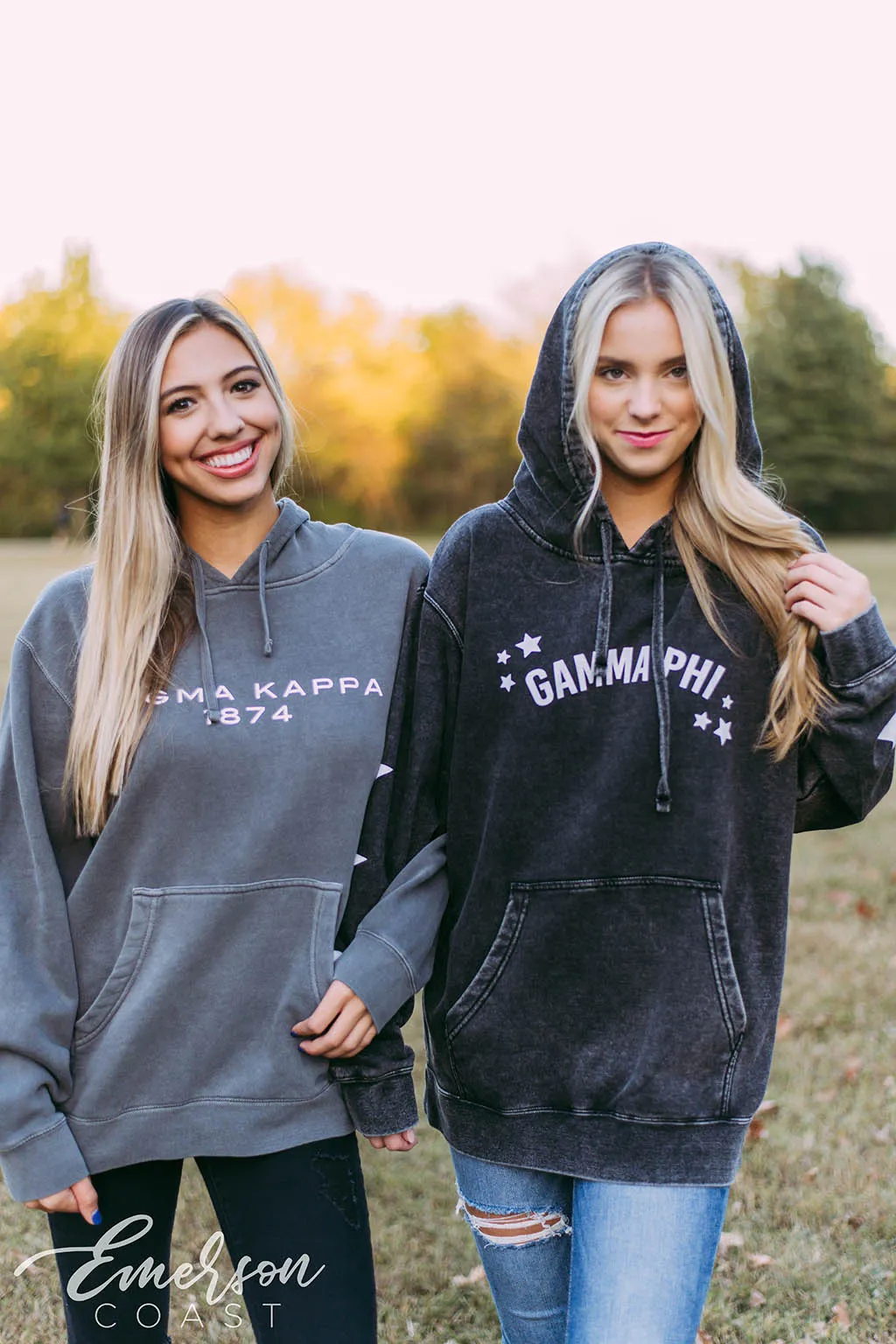Sigma Kappa Simple Lettering PR Hoodie