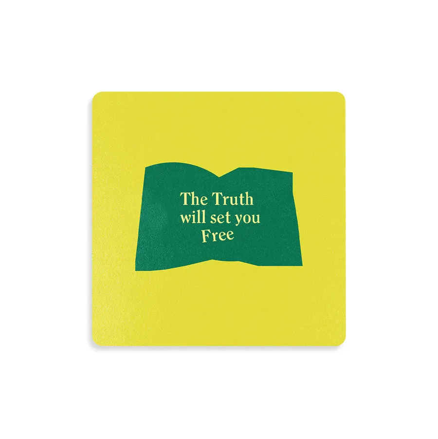 (Simple Geometry) The Truth will Set You Free {Coasters}