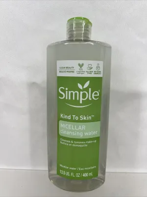 Simple Micellar Cleansing Water - 13.5 fl oz Make-Up Remover