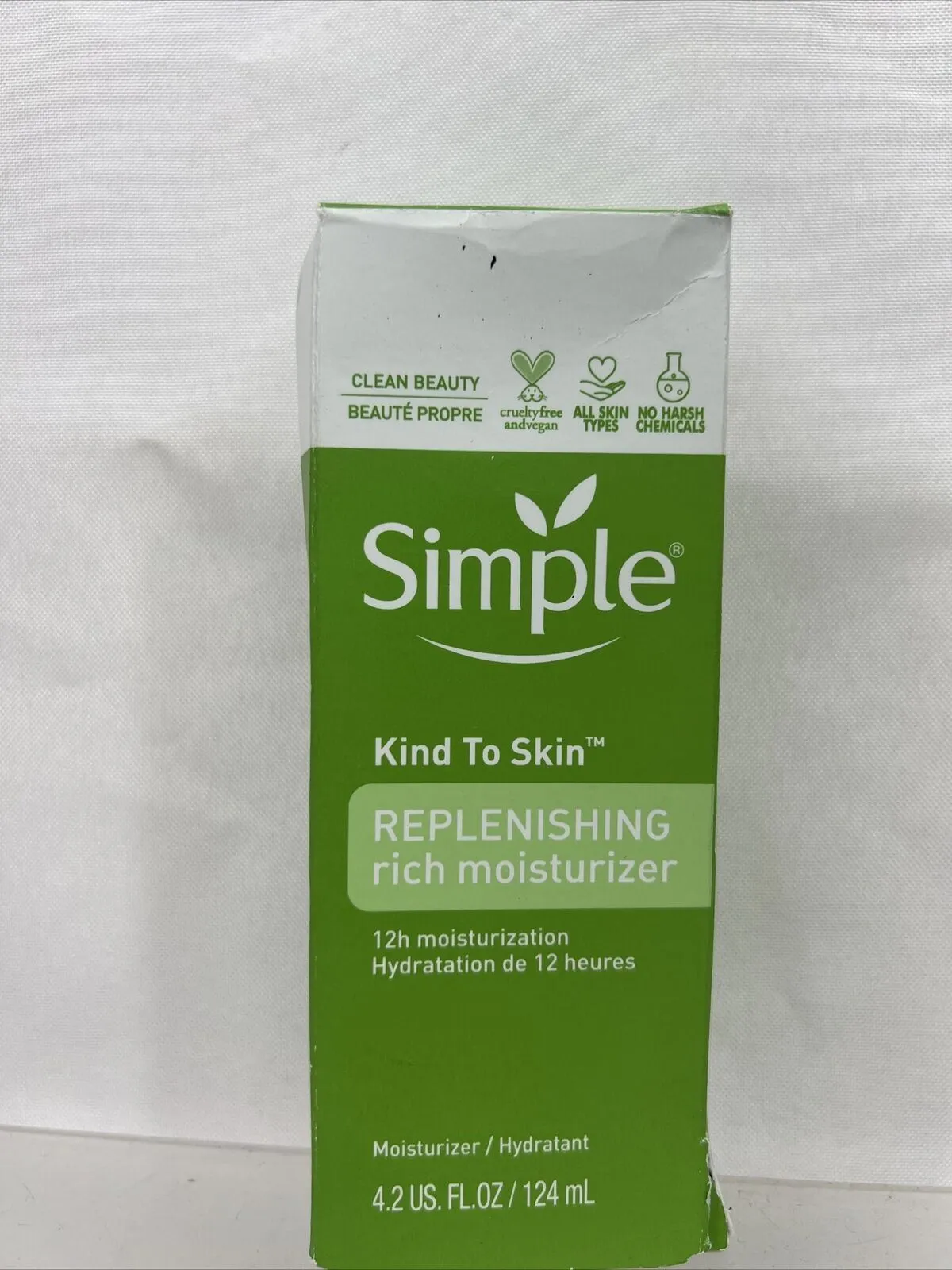 Simple Sensitive Replenishing Rich Moisturizer Vitamin Replenish 12H 4.2oz