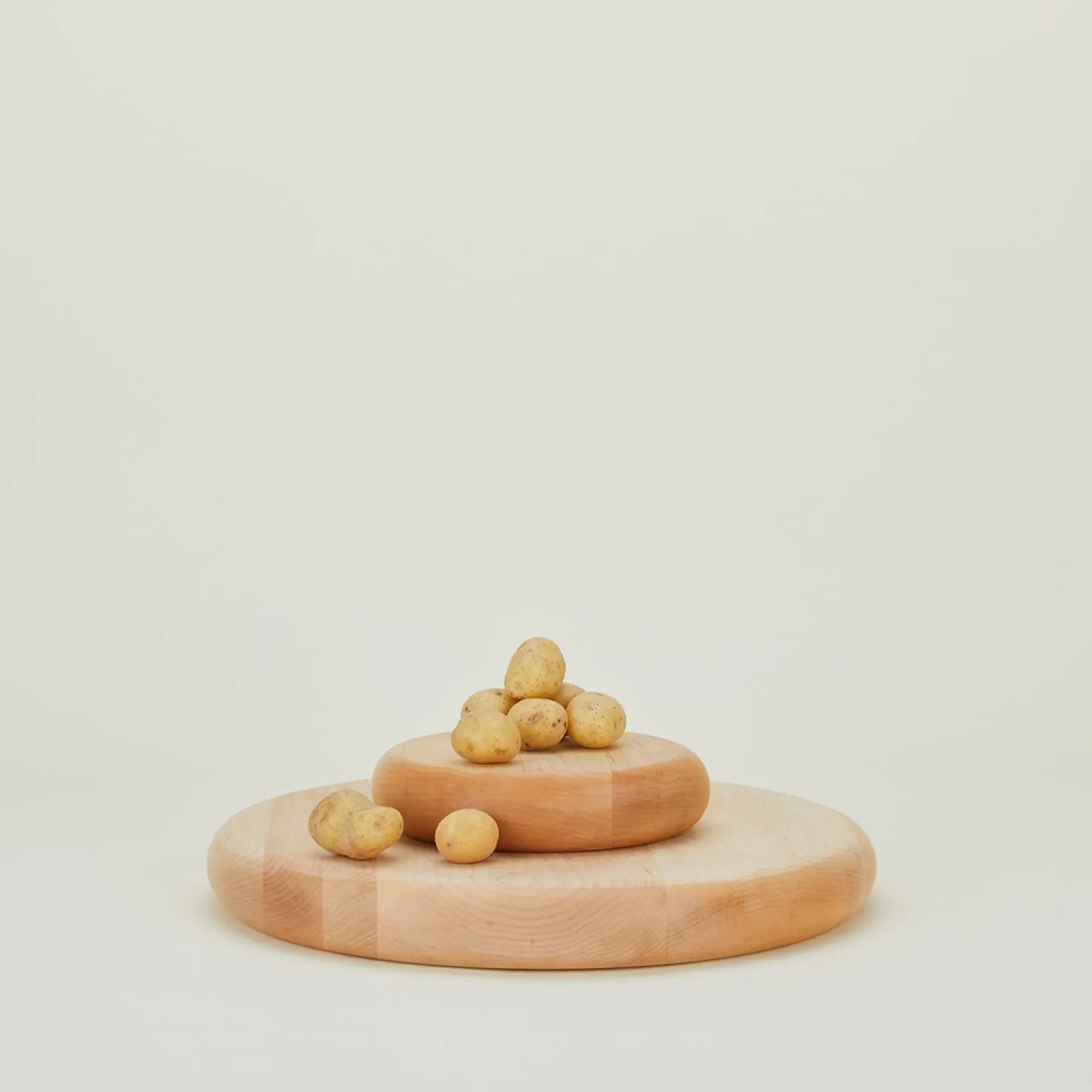 Simple Wood Round Chopping Block - Large, Wood