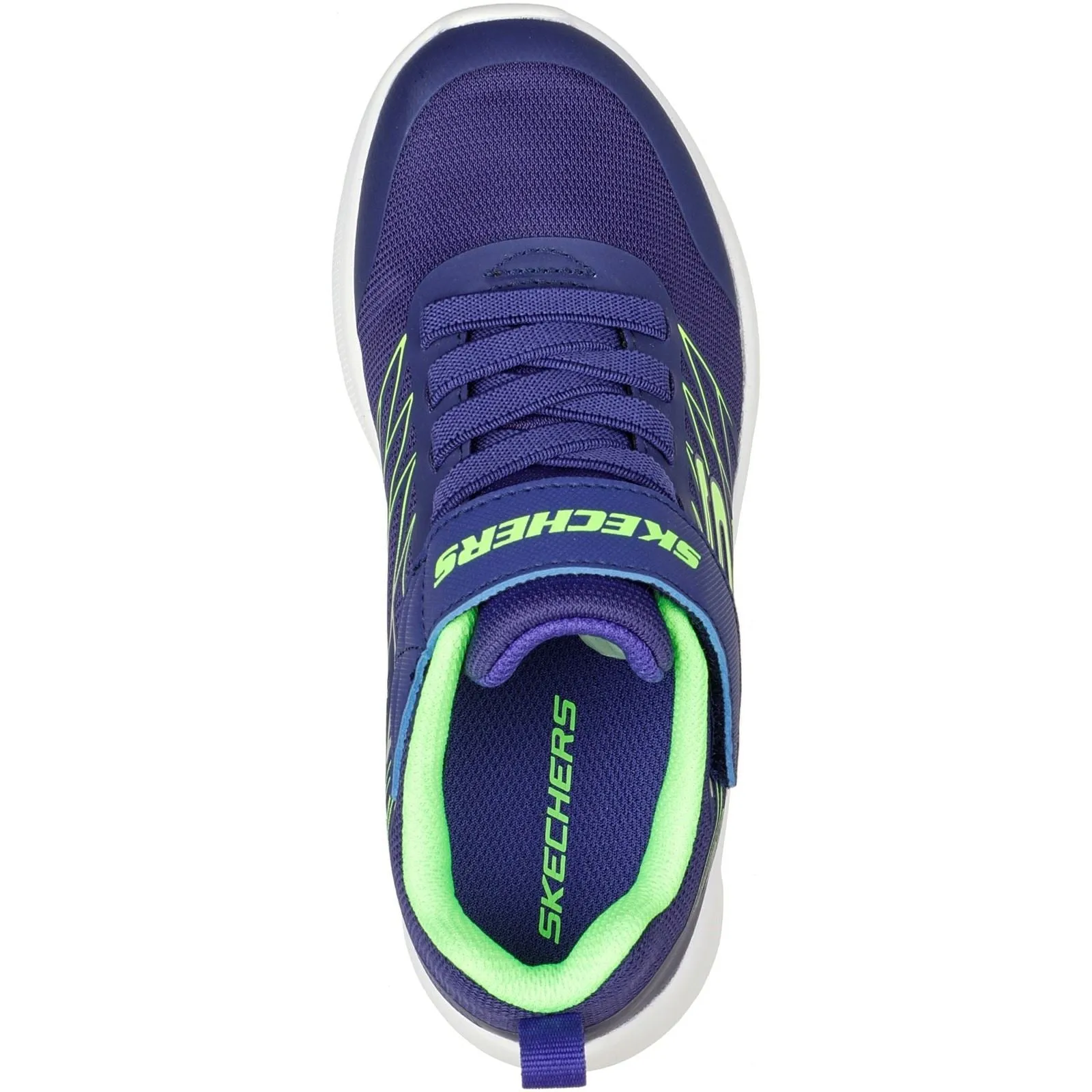 Skechers (GAR403770L) Childrens Sports Microspec Texlor Shoes in UK 1.5 to 13.5
