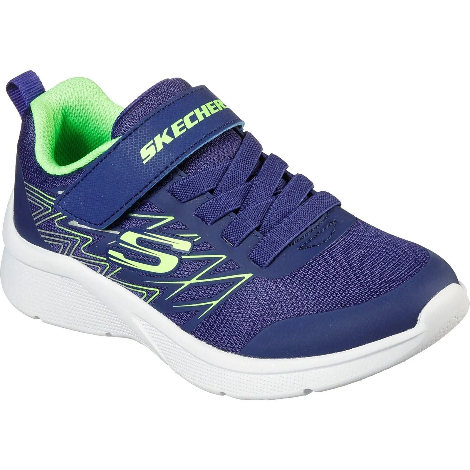 Skechers (GAR403770L) Childrens Sports Microspec Texlor Shoes in UK 1.5 to 13.5