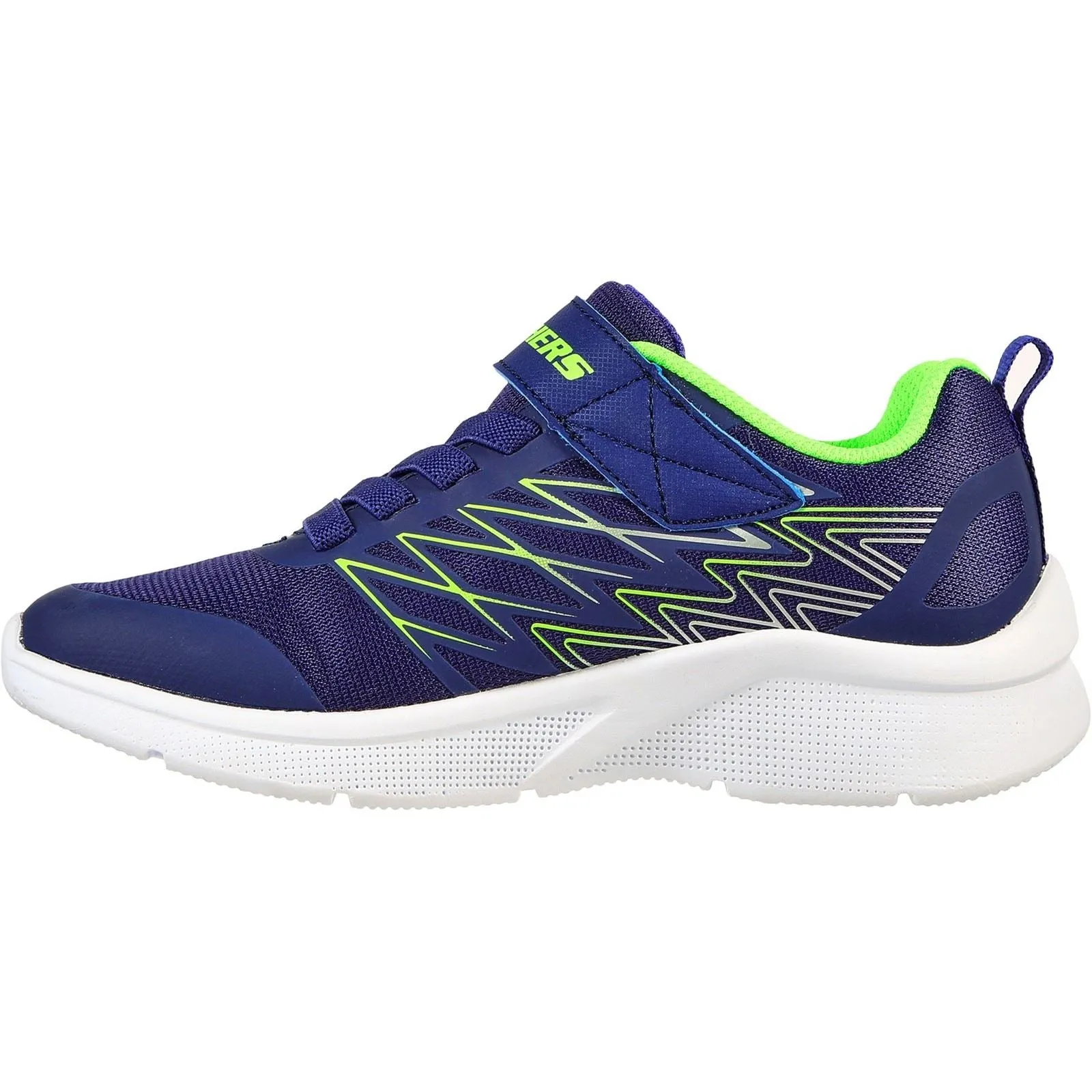 Skechers (GAR403770L) Childrens Sports Microspec Texlor Shoes in UK 1.5 to 13.5