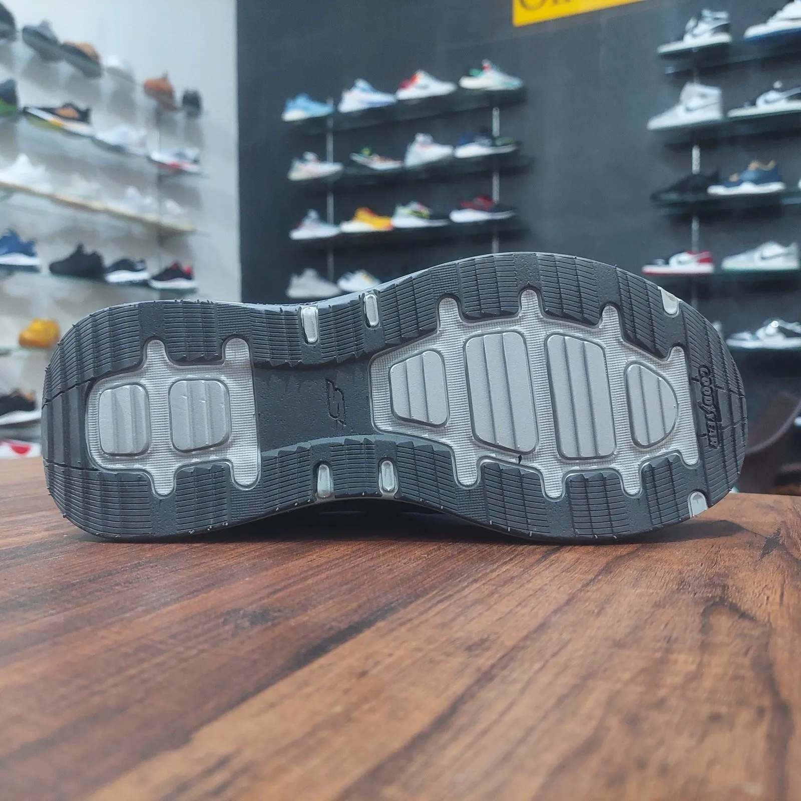 Sketcher Leather Ultra Go-Goodyear Sole "Dark Grey"