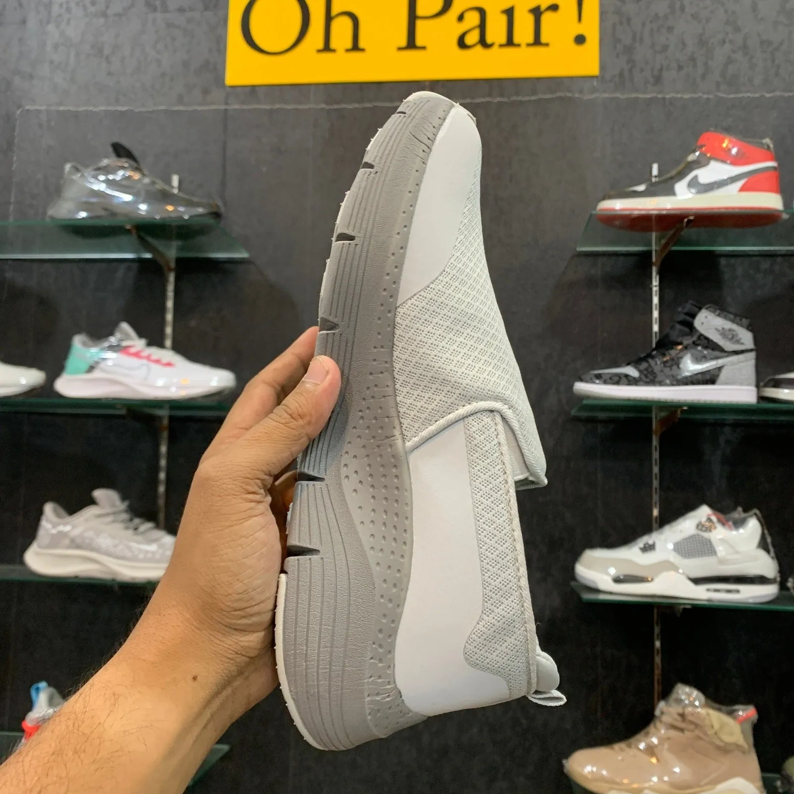 Slip on Lt grey