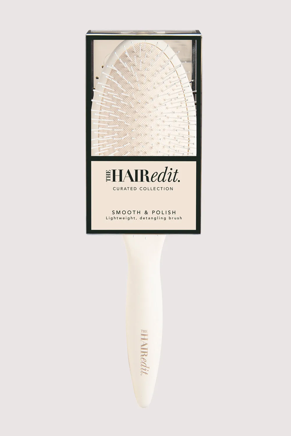 Smooth & Polish Detangling Brush - Cream