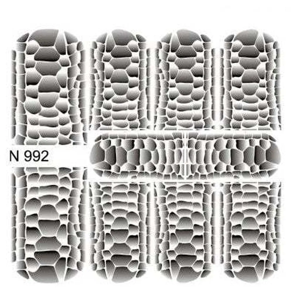 Snakeskin Bloom Water Transfer - 992