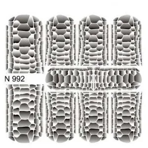Snakeskin Bloom Water Transfer - 992
