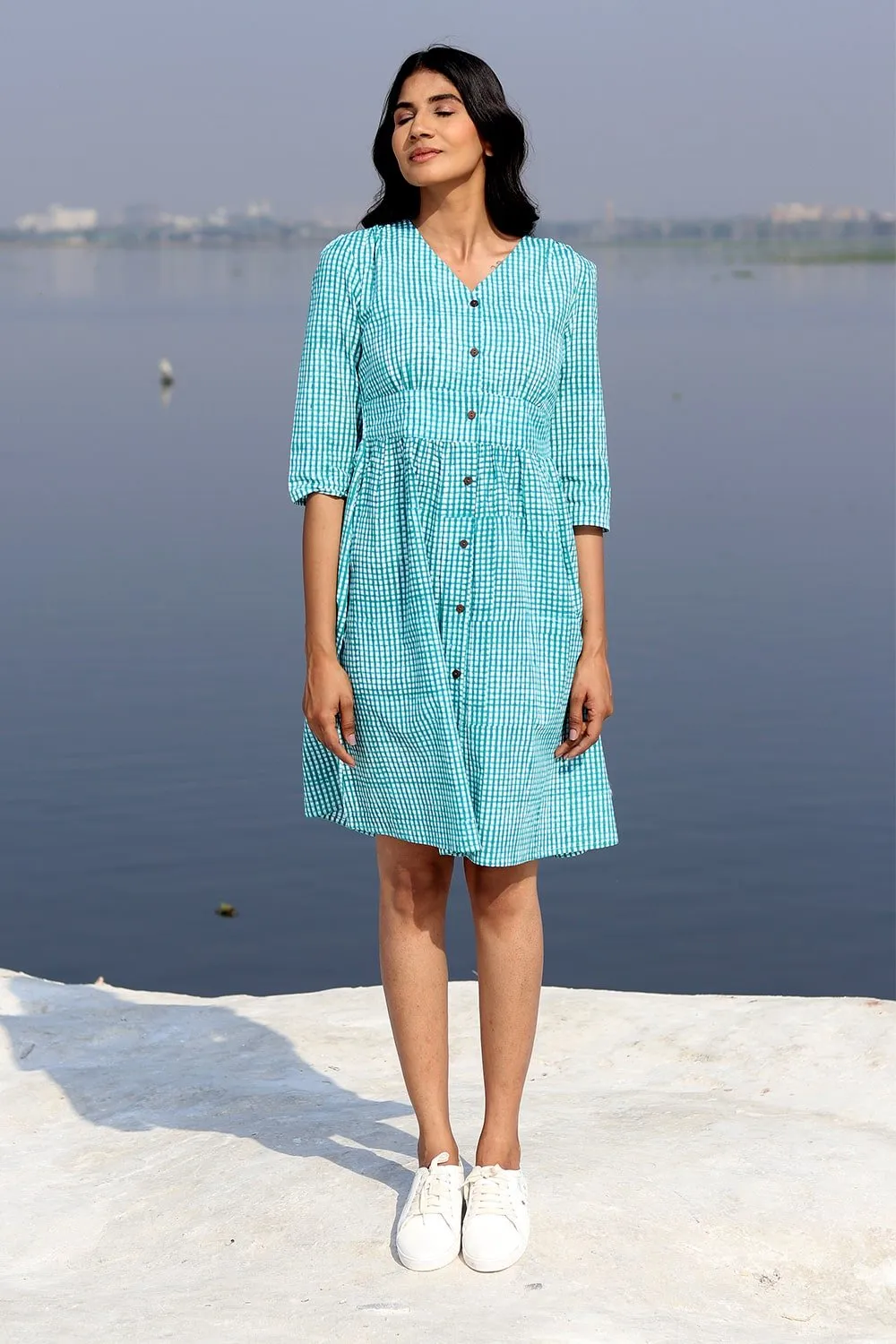 SootiSyahi 'Endless Summer' Cotton Dress
