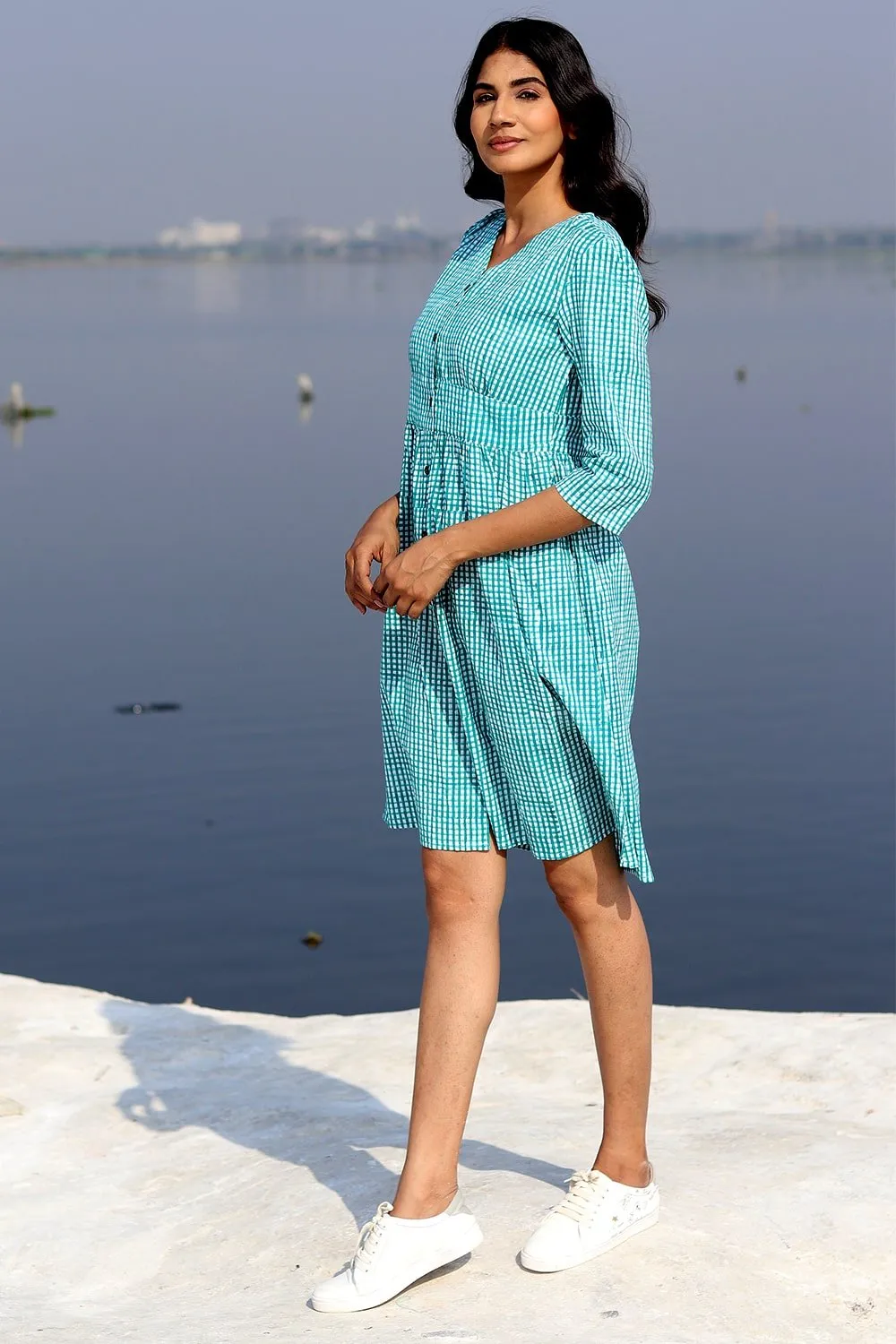 SootiSyahi 'Endless Summer' Cotton Dress