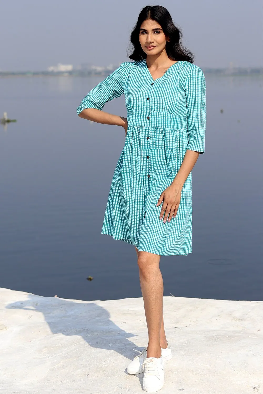 SootiSyahi 'Endless Summer' Cotton Dress