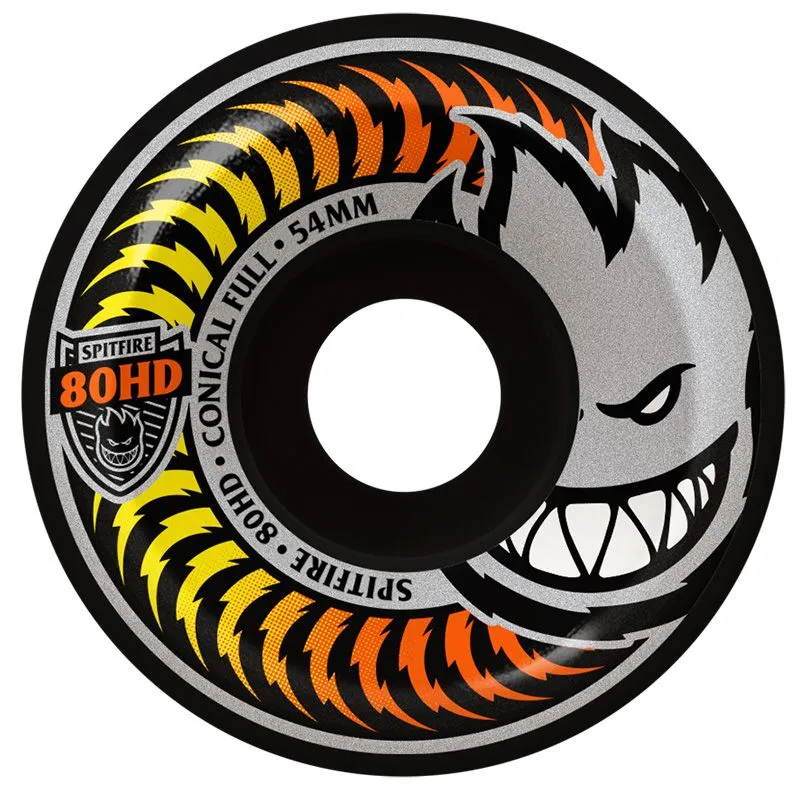 Spitfire 80HD Fade Conical Full Wheels 54mm