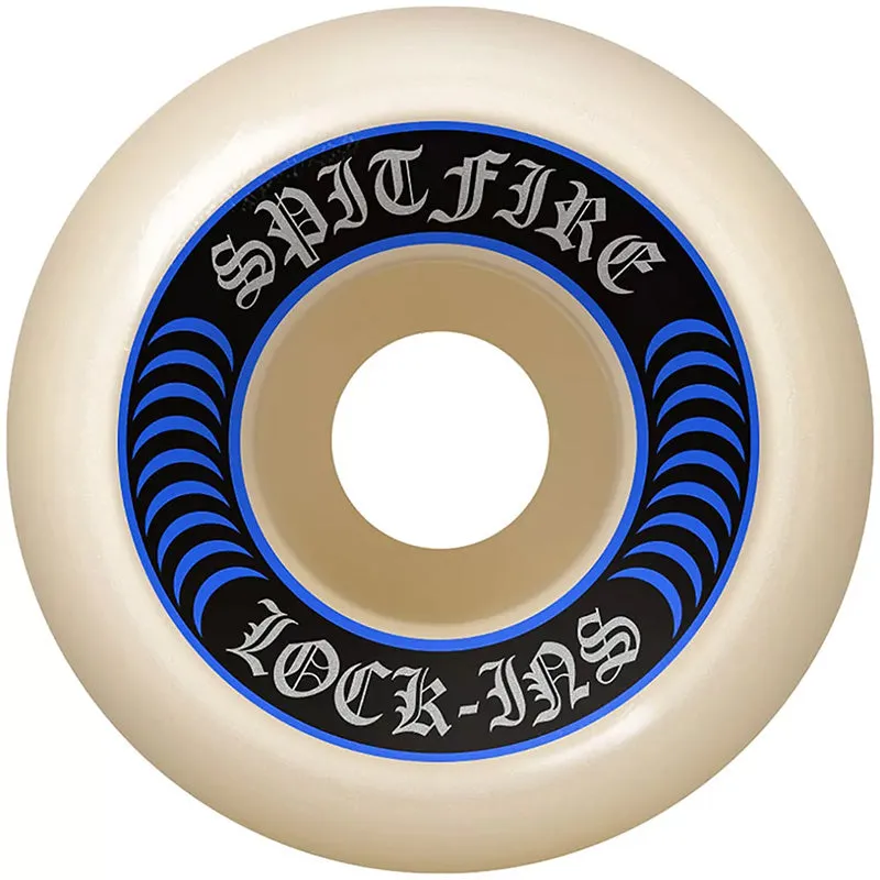 Spitfire Formula Four Lock Ins Wheels Natural 99D
