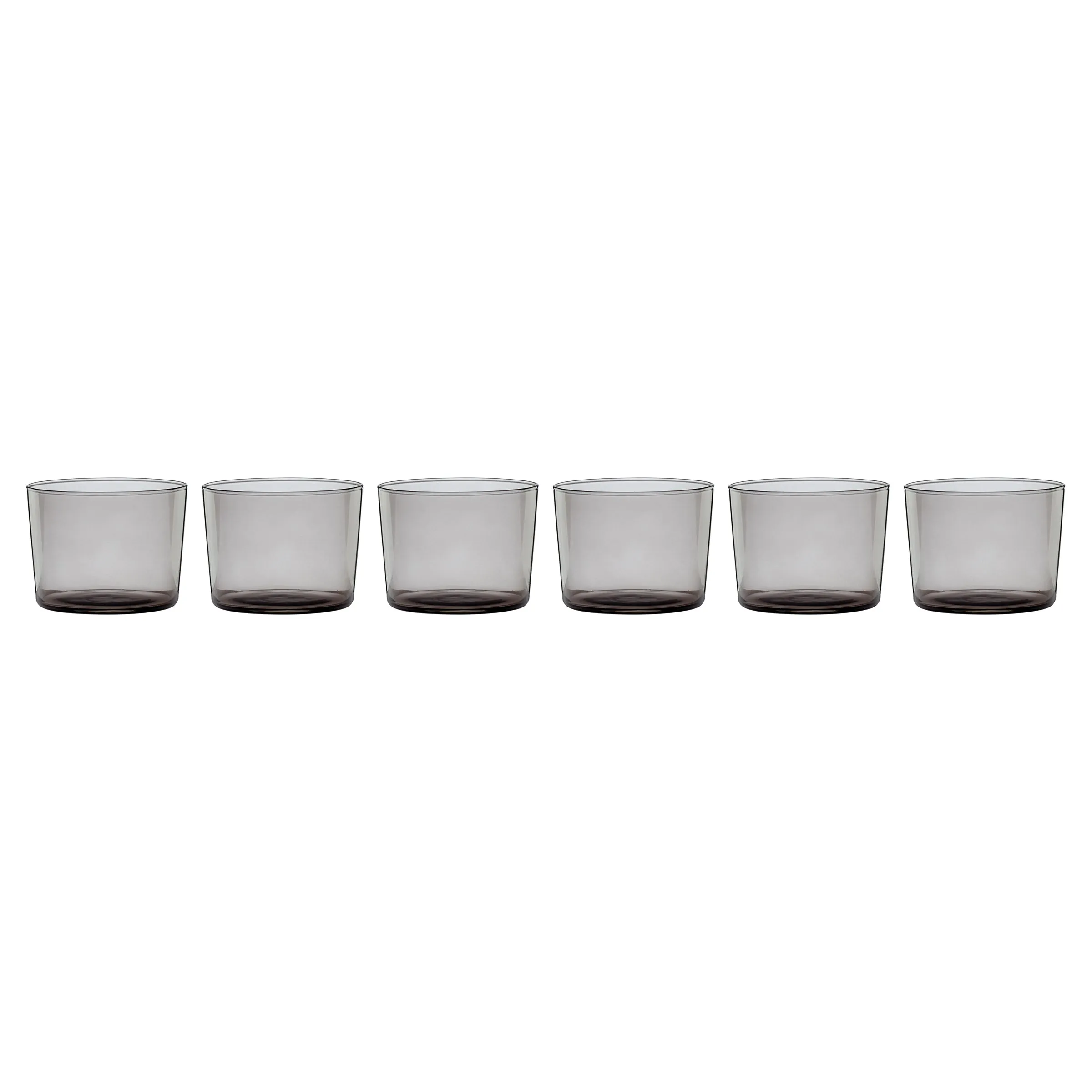 Stackables Smoke Short Glasses, Set of 6