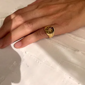 STAR PINKY RING