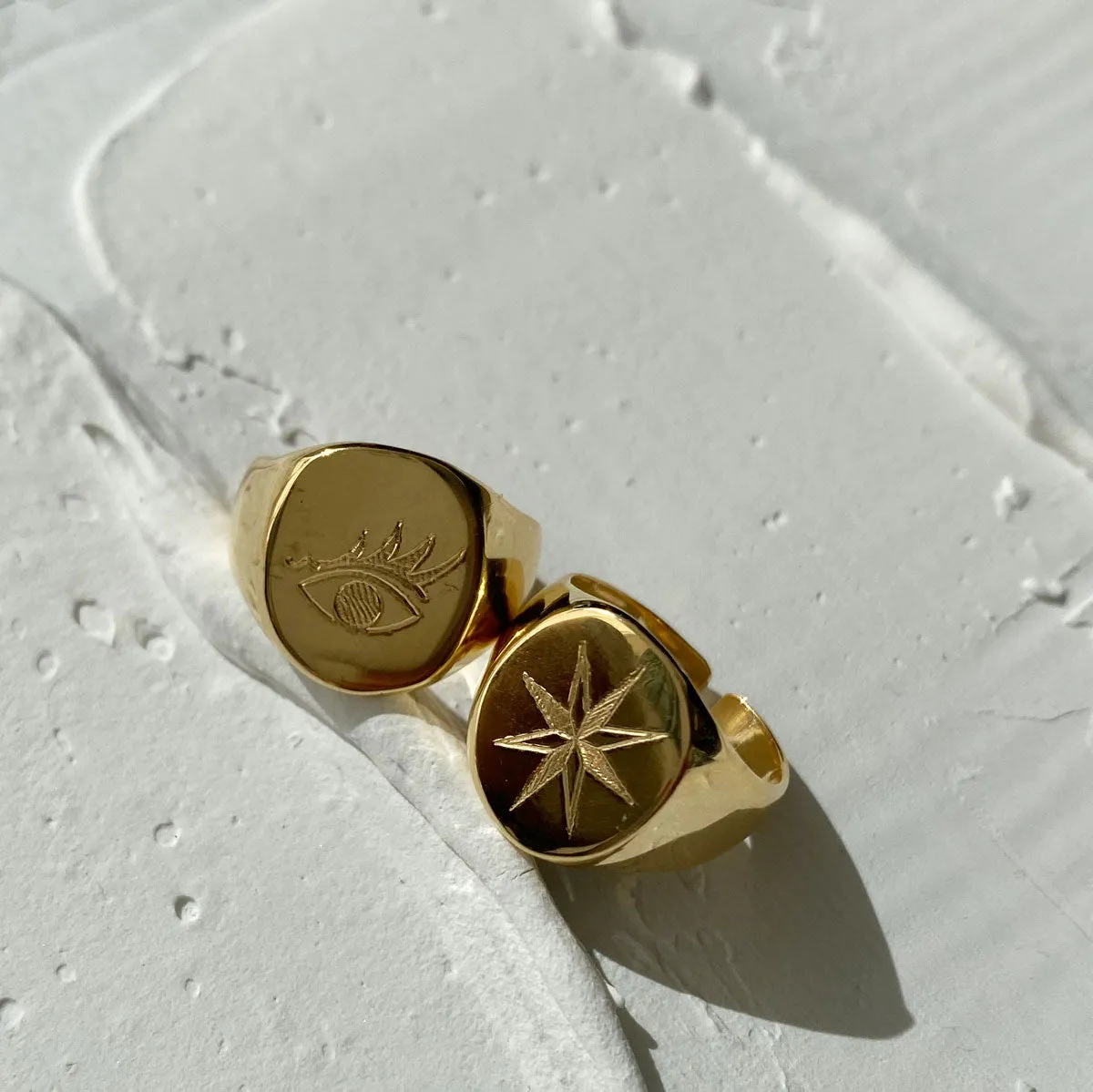STAR PINKY RING