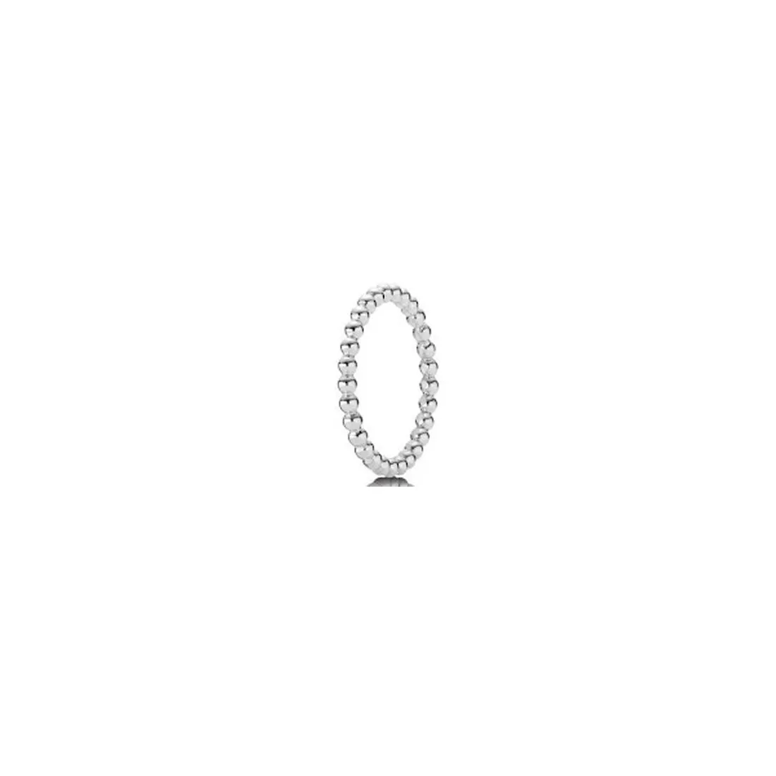 Sterling Silver Small Beaded Ring