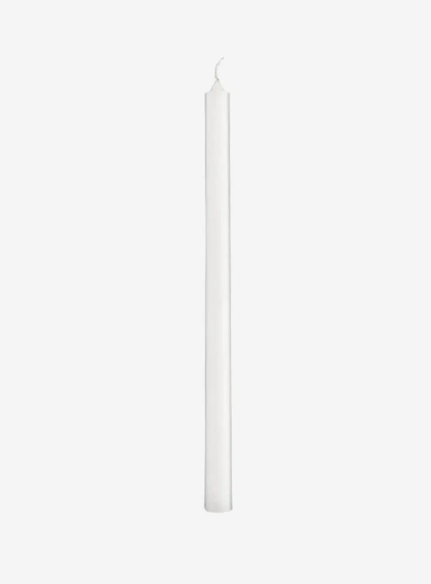 Tapered Candles 4pk - White
