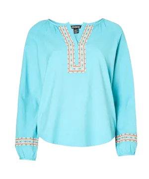 Tharu Novelty Top - Azul Namaste