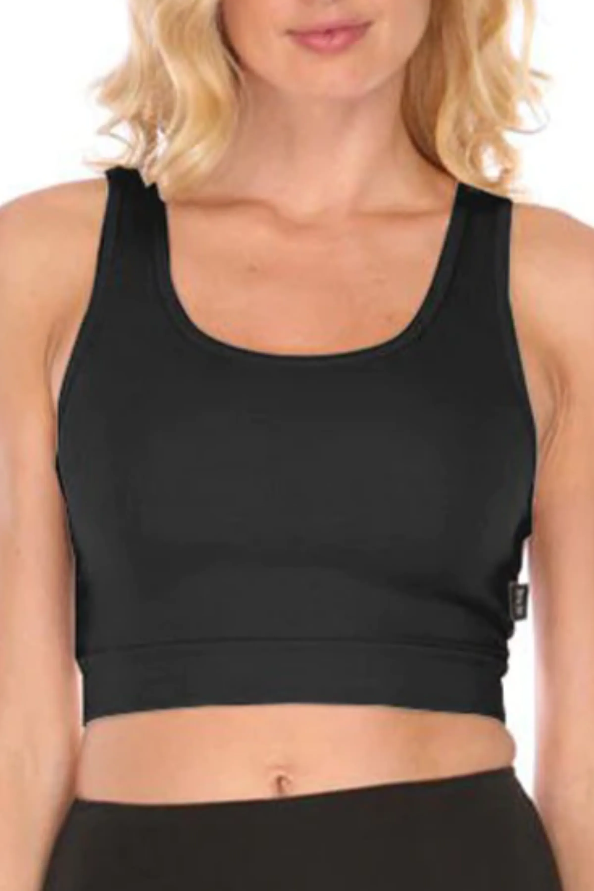 The After Bra Tank Top In Black - Bra:30
