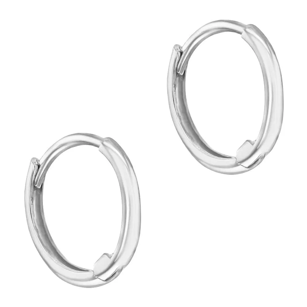 The Perfect Tiny Hoop 7mmBaby Children Earrings