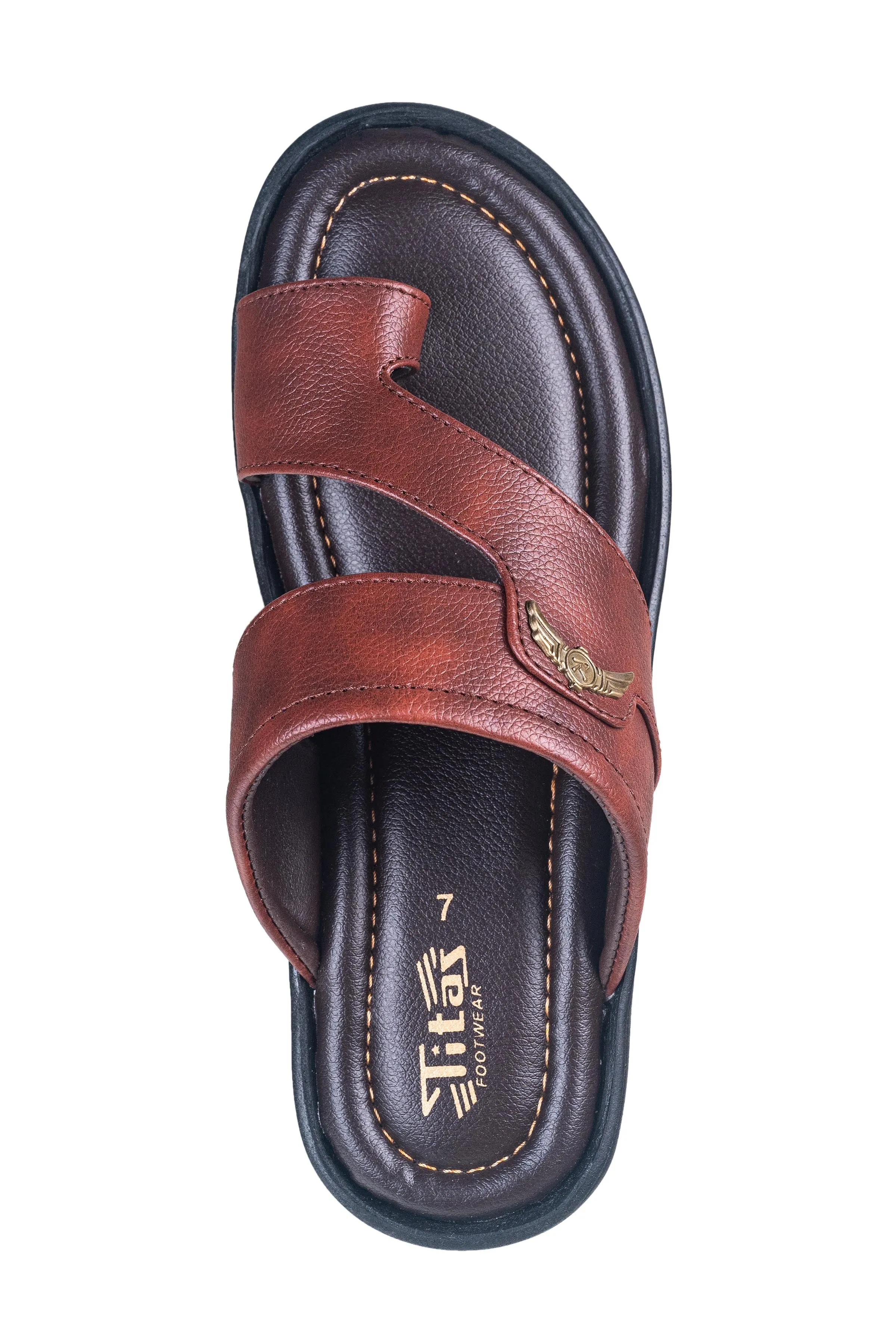 Titas Gents Coffee Chappal