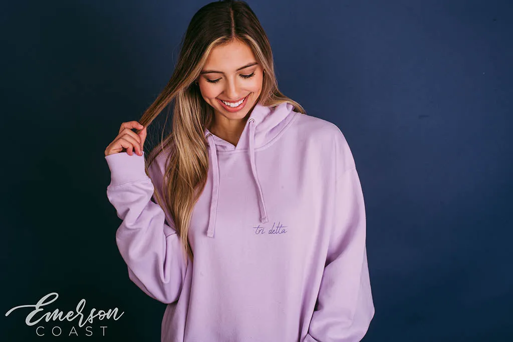 Tri Delta Monochromatic PR Hoodie