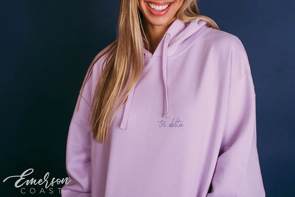 Tri Delta Monochromatic PR Hoodie