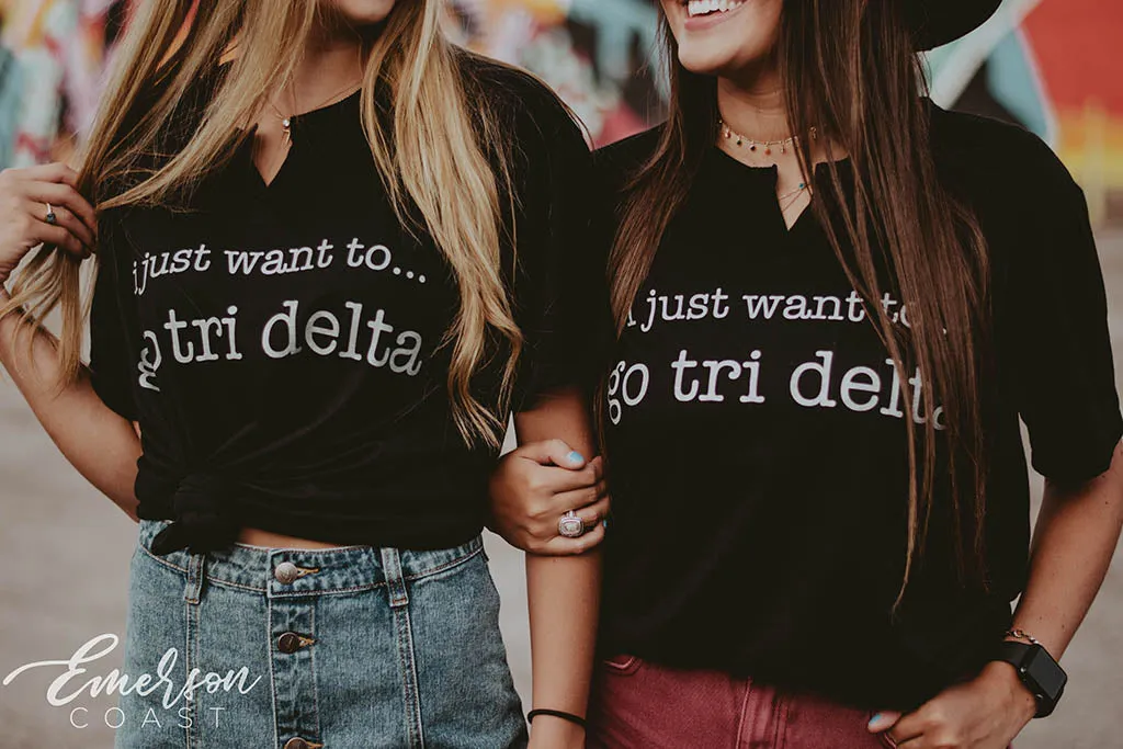 Tri Delta Simple PR Tshirt