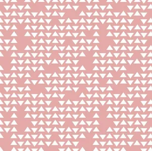 Triangles on Coral by Simple Simon & Company for Riley Blake Designs