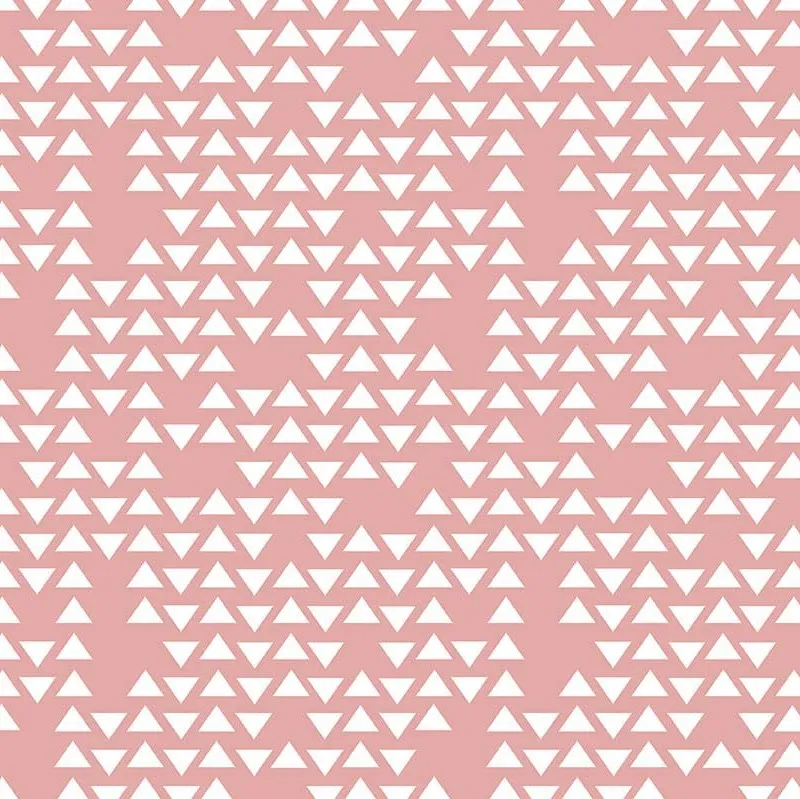 Triangles on Coral by Simple Simon & Company for Riley Blake Designs