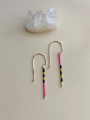 Twig Earring - Foxglove