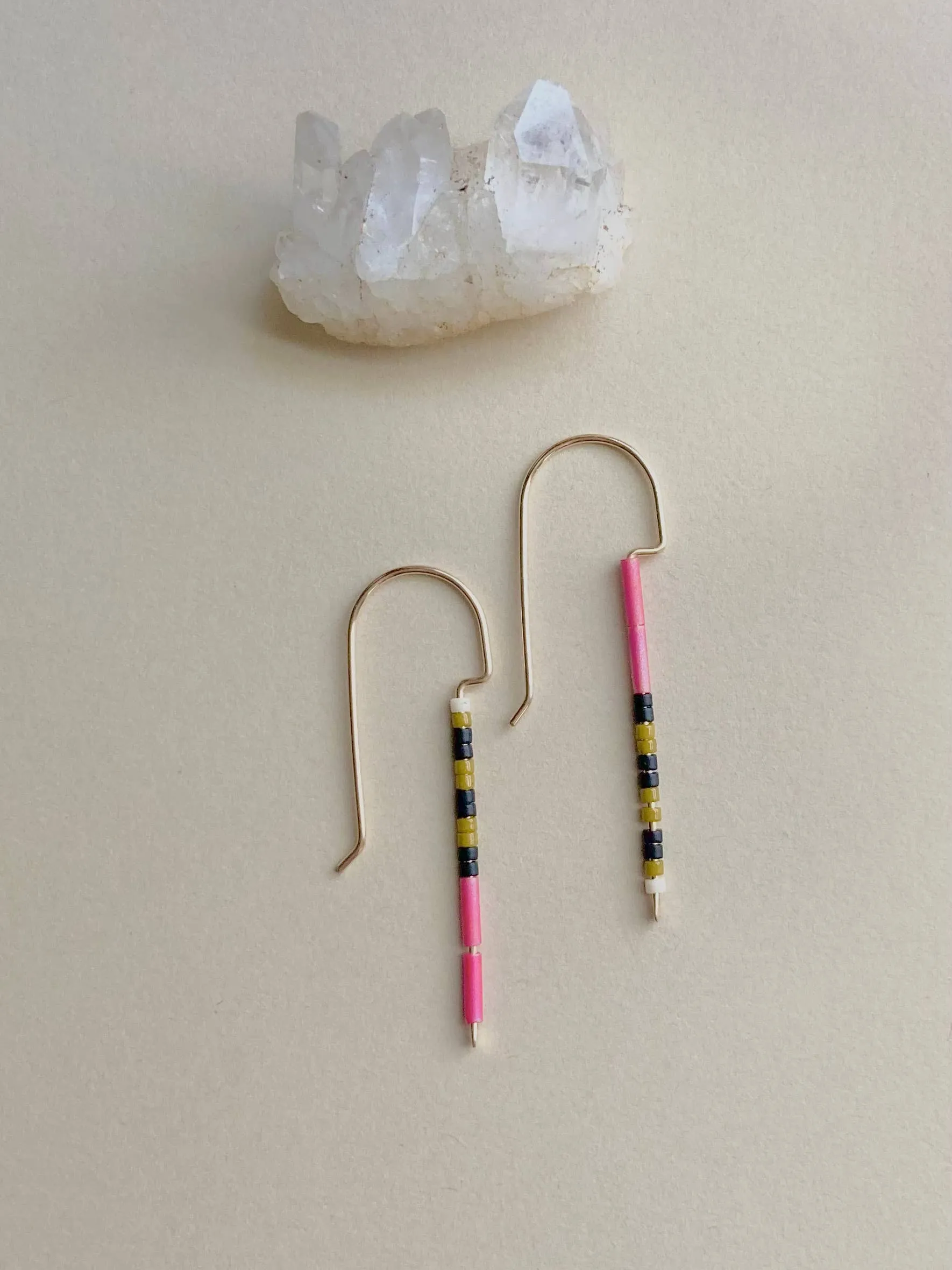 Twig Earring - Foxglove