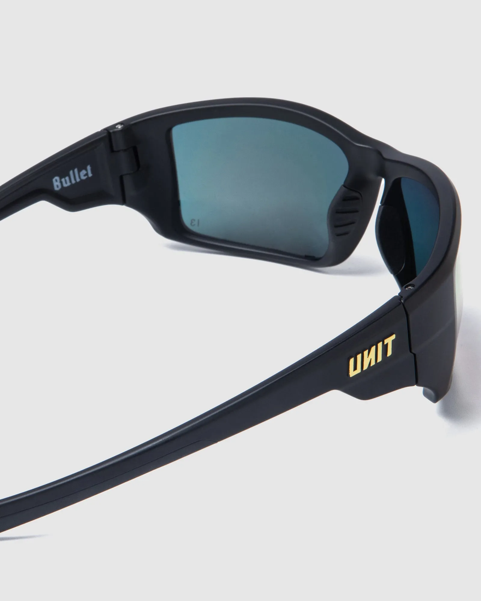 UNIT Bullet - Medium Impact Safety Sunglasses - Black Orange