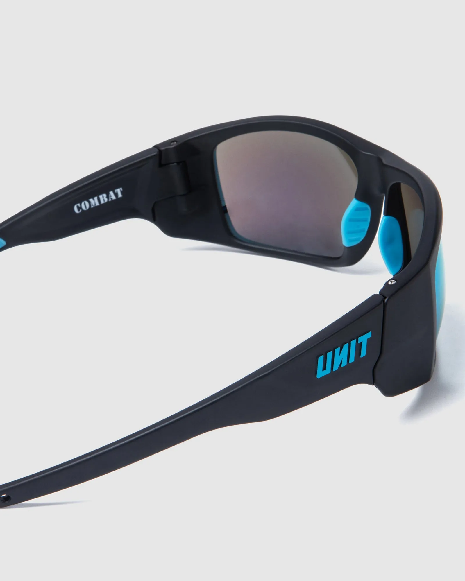 UNIT Combat - Medium Impact Safety Sunglasses - Blue