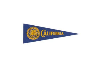 Vintage University of California Felt Flag