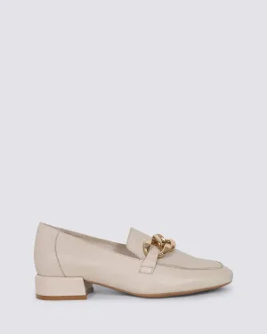 VIVANDY LOAFERS NOUGAT LEATHER