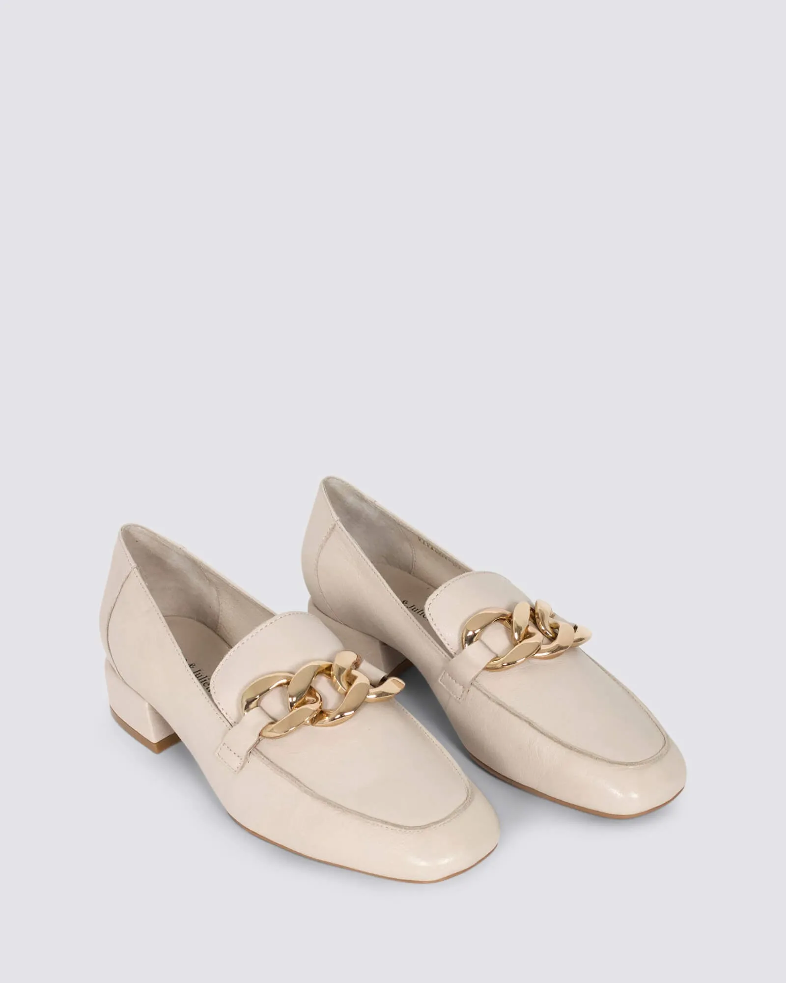 VIVANDY LOAFERS NOUGAT LEATHER