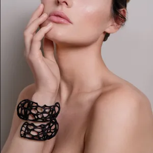 Voronoi Spiral Bangle