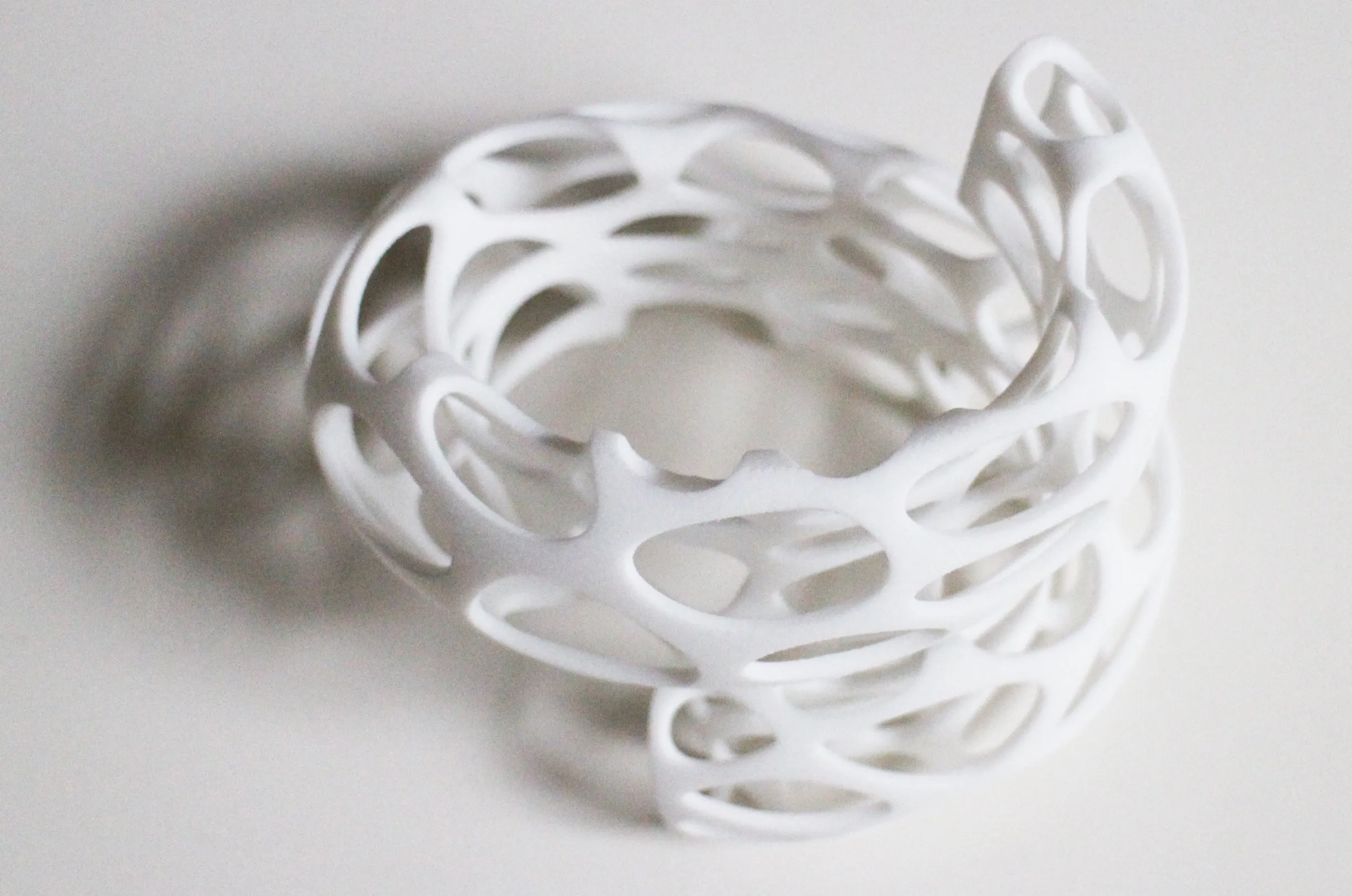 Voronoi Spiral Bangle