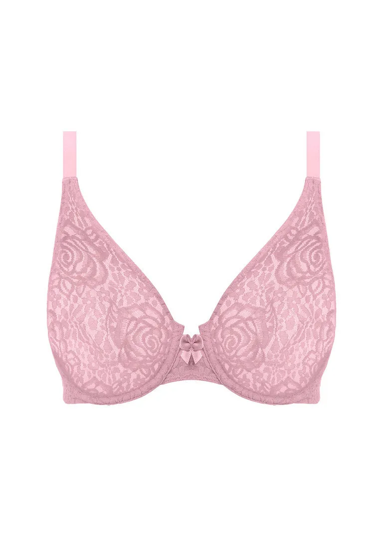 Wacoal Halo Lace Moulded Bra Lilac