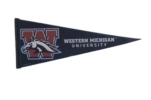 Western Michigan University Felt Flag Pennant